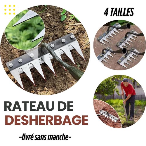 Rateau désherbage 7 8 - rateau,