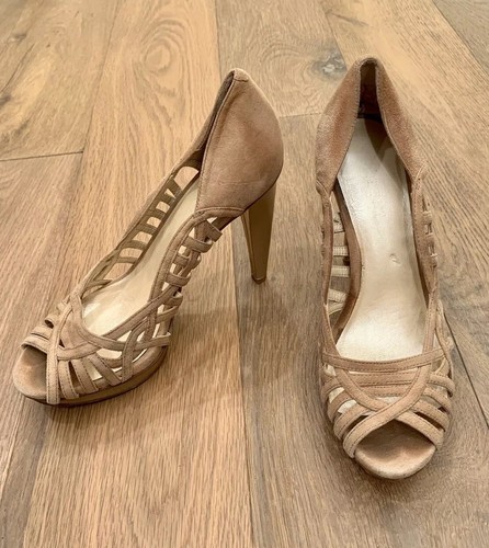 Nine west natural suede - nine,