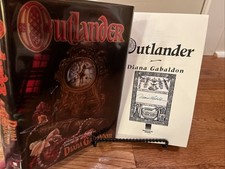 FREE SHIP Diana Gabaldon Outlander 1991 SIGNED 1st Edition/ 12th Print - Book 1