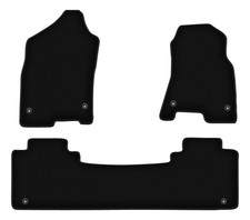 Tapis de sol en velours noir