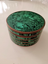 grosse boîte en malachite et