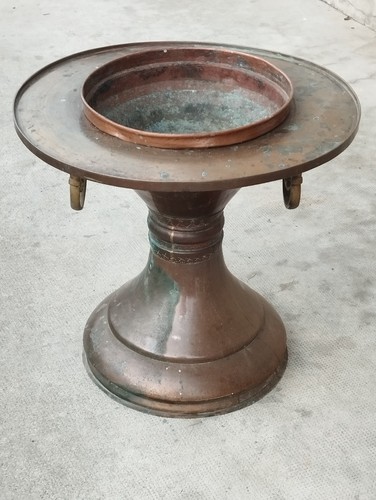 Ancien brasero cuivre - ancien,