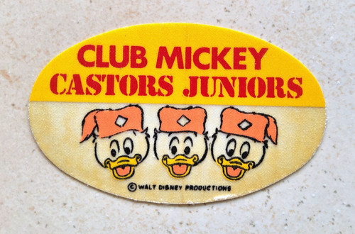 Sticker vintage disney castor - vintage,