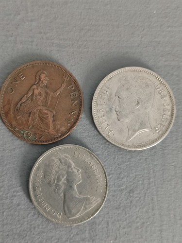 Pièces monnaie one penny - pièces,
