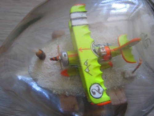 Maquette avion biplan - biplan, en