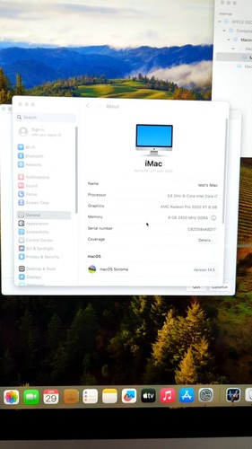 Apple imac i7 10700k - apple, i7-10700k