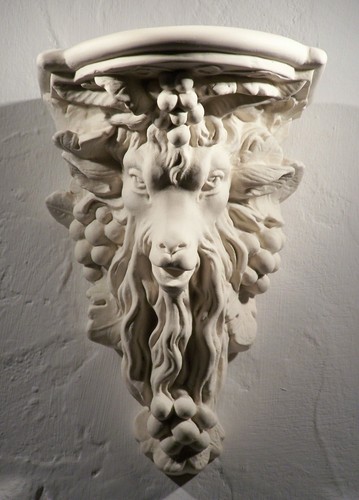 Console murale belier bacchus - console,