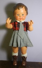 Rare DOLL Marked Eyes Flirty Doll Poupee Dolls Vintage Antique