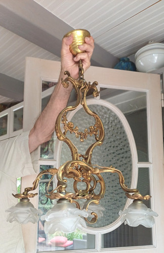Ancien lustre suspension - ancien,