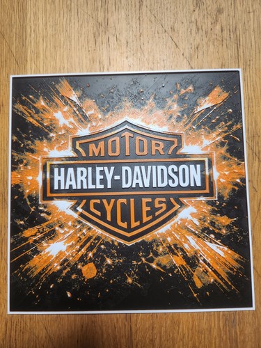 Plaque décorative harley - plaque,