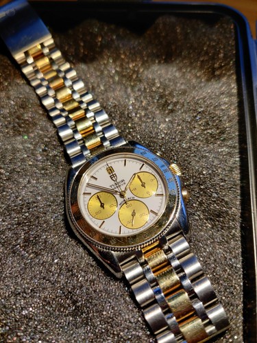Tudor monarch date chronograph - monarch,
