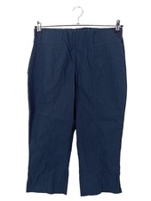 ULLA POPKEN Pantalon 3/4 Dames Pantalon T EU 44 bleu style décontracté