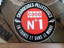 Ancien grand autocollant CASE