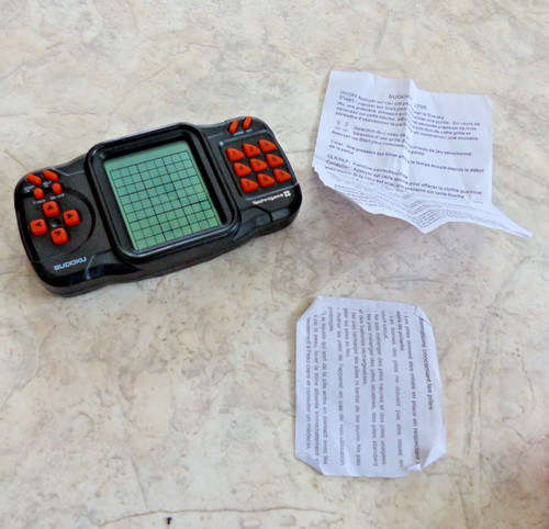 Sudoku electronique technigame - sudoku,