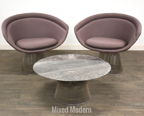 Warren platner lounge chairs - warren,