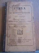 Cinna: La Clémence d'Auguste  tragédie par Pierre Corneille/ Librairie Belin