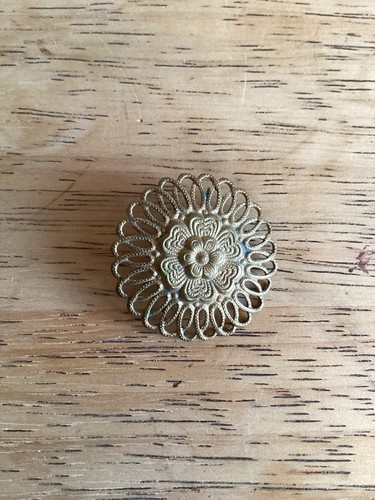Ancien bouton laiton - ancien,