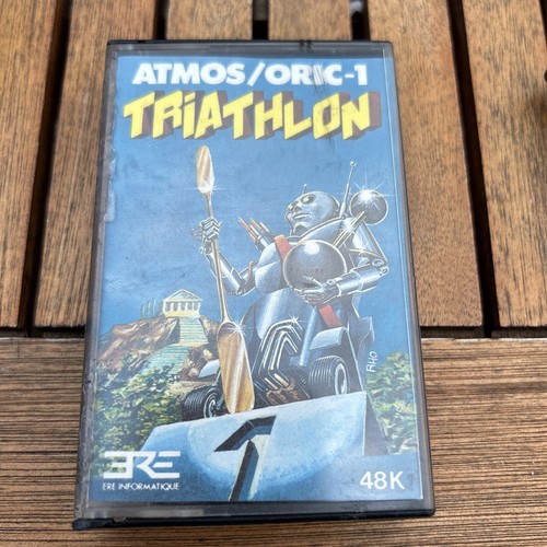 Jeu oric atmos triathlon - jeu,