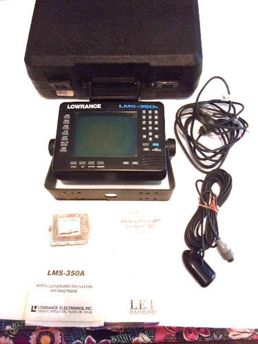 Lowrance lms 350a - lms-350a, sonar