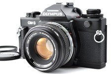 [MINT] Olympus OM-3 black SLR Film Camera Body + OM-System 50mm 1.8 From JAPAN