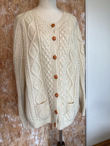 Cardigan irlandais pure laine - irlandais,