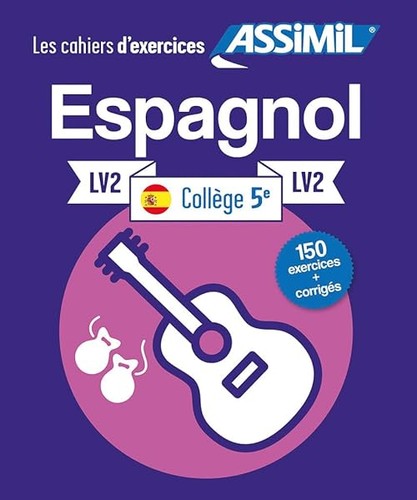Cahier exercices espagnol - cahier,