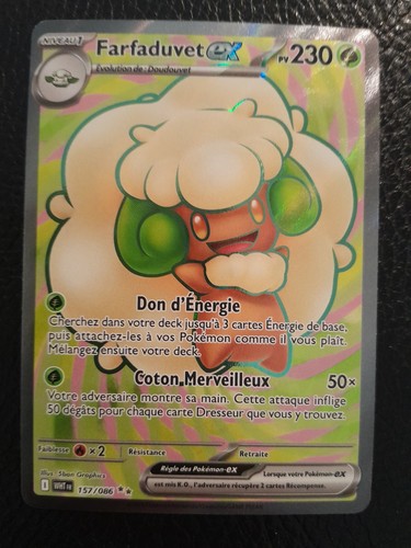 Carte pokemon farfaduvet - pokemon, ex