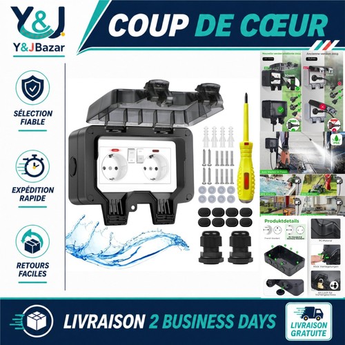 Prise extérieure étanche