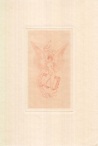 Exlibris livre art - exlibris, d'art