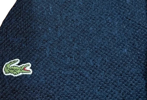 Pull col lacoste bleu - en,