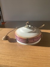 GDG opaline suspension Asian marine decor diameter 25 cm height 15