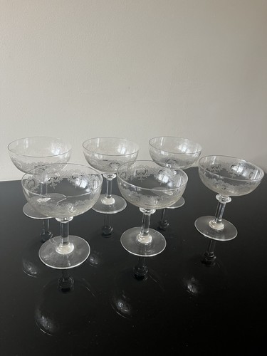 Lot coupe champagne en - 6,