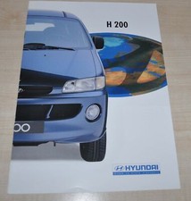 Hyundai H200 MiniBus Commercial Van Truck Brochure Prospekt NL