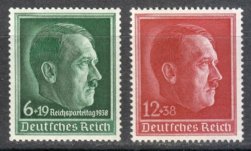 Germany 1938 mnh 664 672 - germany,