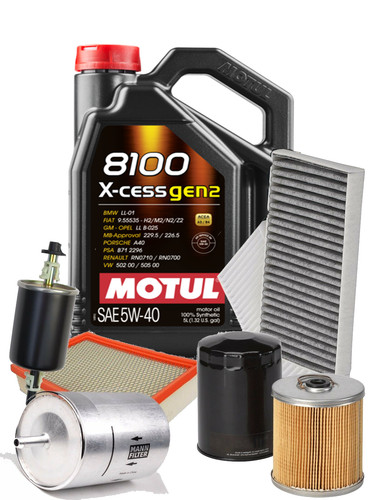 Set entretien filtres 5l - entretien, +5l
