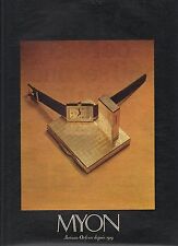 ADVERTISEMENT 1970 MUON lighter watch cigarette case