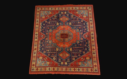 Tapis xixème siècle laine - tapis,