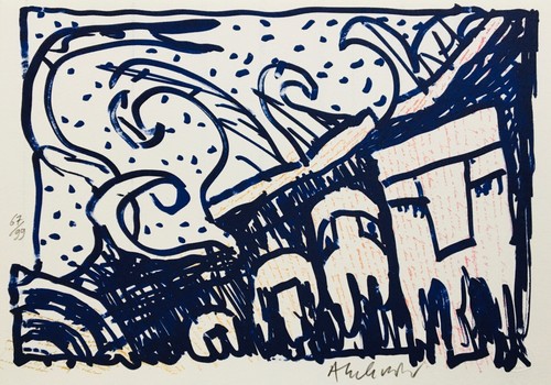 Pierre alechinsky untitled - pierre,