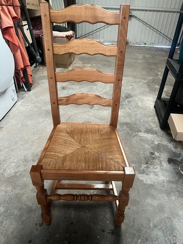 Chaise chêne assise en - en,