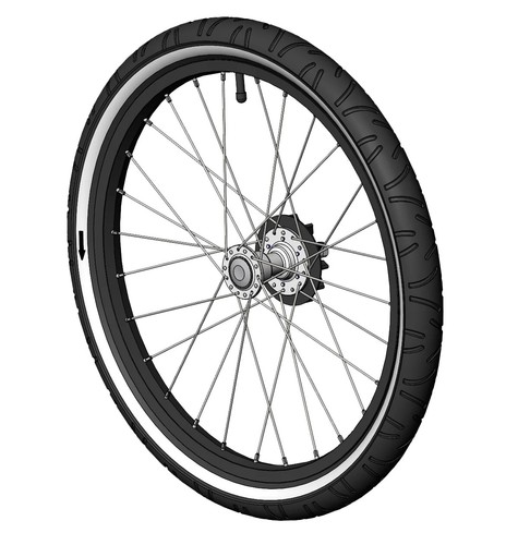 Croozer kid dog vélo - À, roue