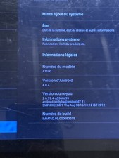 Motherboard tablette TOSHIBA