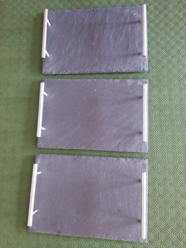 Jolis plateaux ardoise - plateaux,