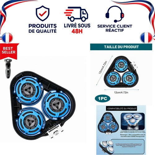 Tête rasoir de - de,