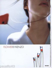 PUBLICITE ADVERTISING 075  2003  FLOWER by KENZO  parfum femme