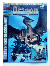 REVUE DRAGON MAGAZINE N° 9  - sans poster - RPG JDR HEROIC FANTASY FANTASTIQUE