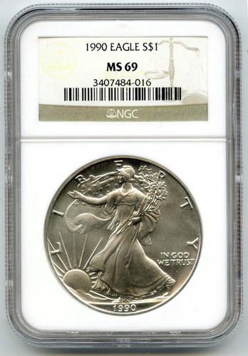 Dollar argent american eagle - d'argent,