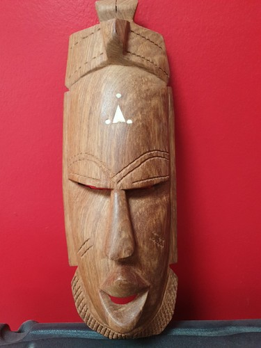 Sculpture masque africain - sculpture,