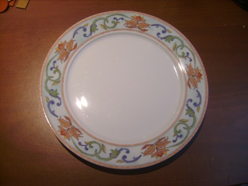 Assiette plate porcelaine - assiette, en