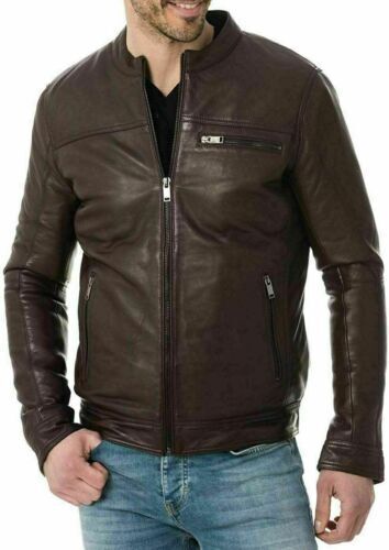 Blouson cuir bombardier - cuir, de