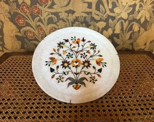 Plateau décoratif en marbre